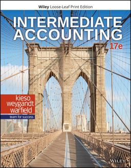 Intermediate Accounting: 17th 9781119503668 Front Cover