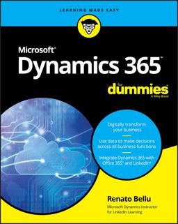 Microsoft Dynamics 365 for Dummies  9781119508861 Front Cover