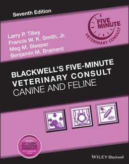 Blackwell's Five-minute Veterinary Consult: Canine and Feline  9781119513179 Front Cover