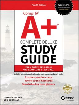 CompTIA a+ Complete Deluxe Study Guide Exam Core 1 220-1001 and Exam Core 2 220-1002 4th 9781119515968 Front Cover