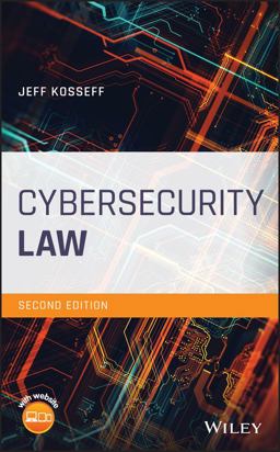 Cybersecurity Law 2nd 9781119517207 Front Cover