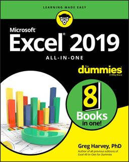 Excel 2019 All-In-One for Dummies  9781119517948 Front Cover