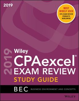 Wiley CPAexcel Exam Review 2019 Study Guide