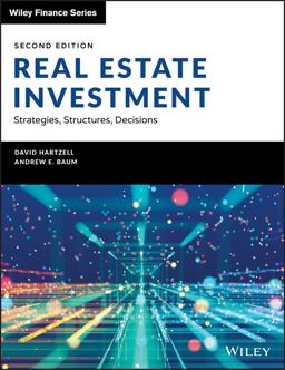 Real Estate Investment and Finance Strategies, Structures, Decisions 2nd 9781119526094 Front Cover