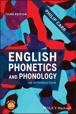 English Phonetics and Phonology An Introduction 3rd 9781119533740 Front Cover