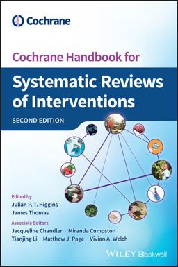 Cochrane Handbook for Systematic Reviews of Interventions 2nd 9781119536628 Front Cover