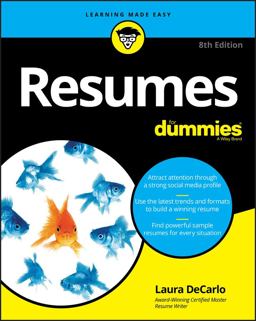 Resumes for Dummies 8th 9781119539285 Front Cover