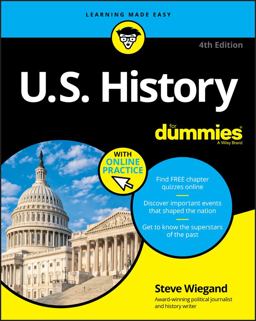U. S. History for Dummies 4th 9781119550693 Front Cover