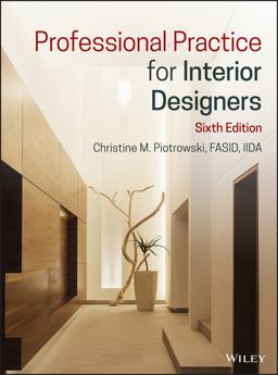 Professional Practice for Interior Designers 6th 9781119554516 Front Cover