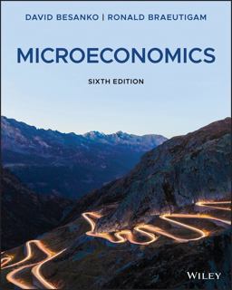 Microeconomics 6th 9781119554844 Front Cover