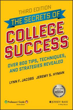 Secrets of College Success 3rd 9781119561804 Front Cover