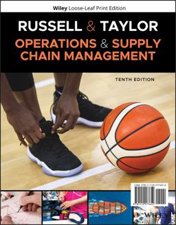 Operations and Supply Chain Management: 10th 9781119577652 Front Cover