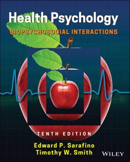 Health Psychology: Biopsychosocial Interactions  9781119577805 Front Cover