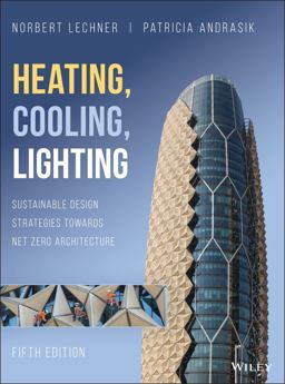 Heating, Cooling, Lighting Sustainable Design Strategies Towards Net Zero Architecture 5th 9781119585749 Front Cover