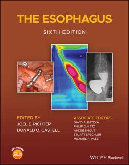 Esophagus 6th 9781119599609 Front Cover