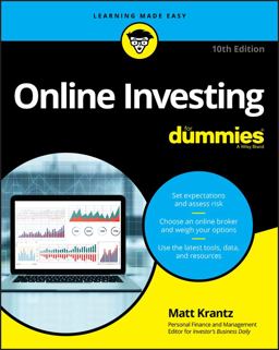 Online Investing for Dummies 10th 9781119601487 Front Cover