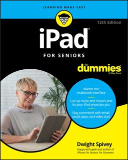 IPad for Seniors for Dummies 12th 9781119607922 Front Cover