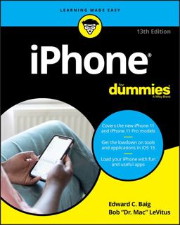 IPhone for Dummies 13th 9781119607960 Front Cover