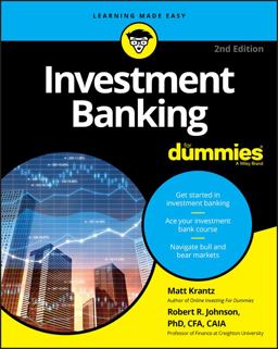 Investment Banking for Dummies 2nd 9781119658597 Front Cover