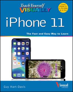 Teach Yourself VISUALLY IPhone 11, 11Pro, and 11 Pro Max 5th 9781119683889 Front Cover