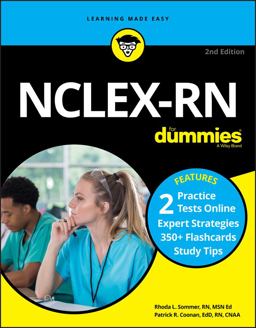 NCLEX-RN for Dummies with Online Practice Tests 2nd 9781119692829 Front Cover