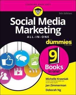Social Media Marketing All-In-One for Dummies 5th 9781119696872 Front Cover