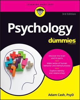 Psychology for Dummies 3rd 9781119700296 Front Cover