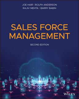 Sales Force Management 2nd 9781119702832 Front Cover