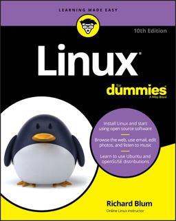 Linux for Dummies 10th 9781119704256 Front Cover