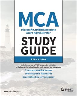 MCA Microsoft Certified Associate Azure Administrator Study Guide Exam AZ-104  9781119705154 Front Cover