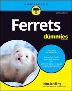 Ferrets for Dummies 3rd 9781119720836 Front Cover