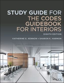 Study Guide for the Codes Guidebook for Interiors:  9781119720881 Front Cover