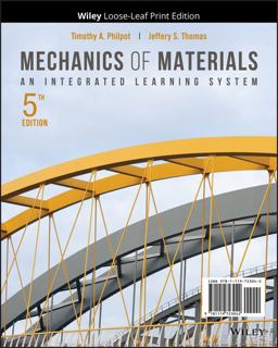 Mechanics of Materials An Integrated Learning System 5th 9781119723042 Front Cover