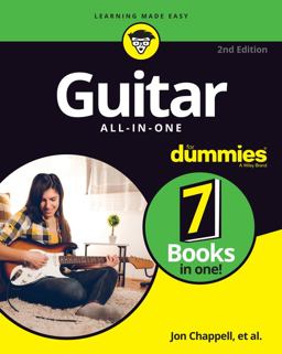 Guitar All-In-One for Dummies Book + Online Video and Audio Instruction 2nd 9781119731412 Front Cover