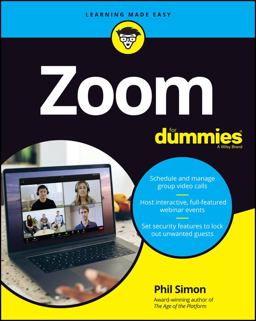 Zoom for Dummies  9781119742142 Front Cover