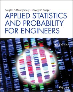 Applied Statistics and Probability for Engineers 7th 9781119746355 Front Cover