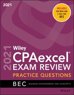 Wiley CPAexcel Exam Review 2021 Practice Questions