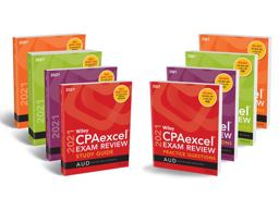 Wiley CPAexcel Exam Review 2021 Study Guide + Question Pack