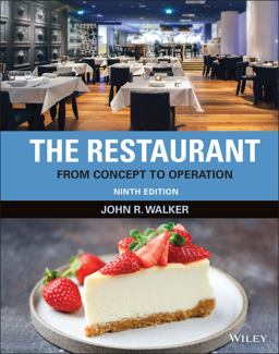 Restaurant From Concept to Operation 9th 9781119762164 Front Cover