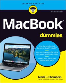 MacBook for Dummies 9th 9781119775669 Front Cover