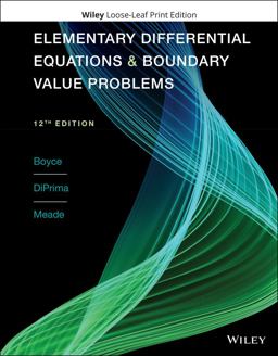 Elementary Differential Equations and Boundary Value Problems 12th 9781119777694 Front Cover