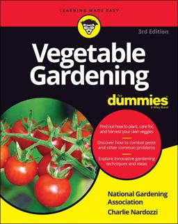 Vegetable Gardening for Dummies 3rd 9781119782070 Front Cover