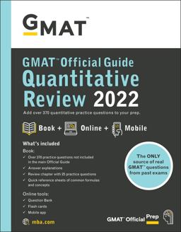 GMAT Official Guide Quantitative Review 2022 Book + Online Question Bank 10th 9781119793786 Front Cover