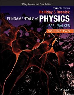 Fundamentals of Physics, Volume 2 12th 9781119801269 Front Cover