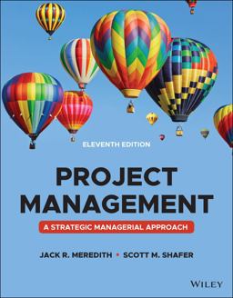 Project Management A Managerial Approach 11th 9781119803836 Front Cover