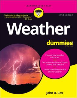 Weather for Dummies 2nd 9781119811008 Front Cover