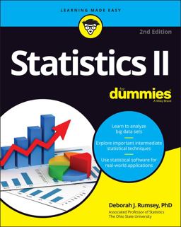 Statistics II for Dummies 2nd 9781119827399 Front Cover