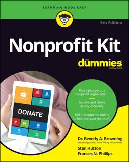 Nonprofit Kit for Dummies 6th 9781119835721 Front Cover