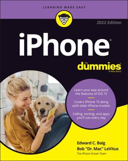IPhone for Dummies 13th 9781119837152 Front Cover