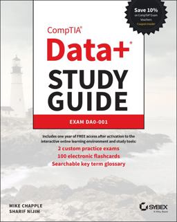 CompTIA Data+ Study Guide Exam DA0-001  9781119845256 Front Cover